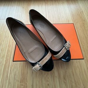 Hermes Ballerina Flat Shoes